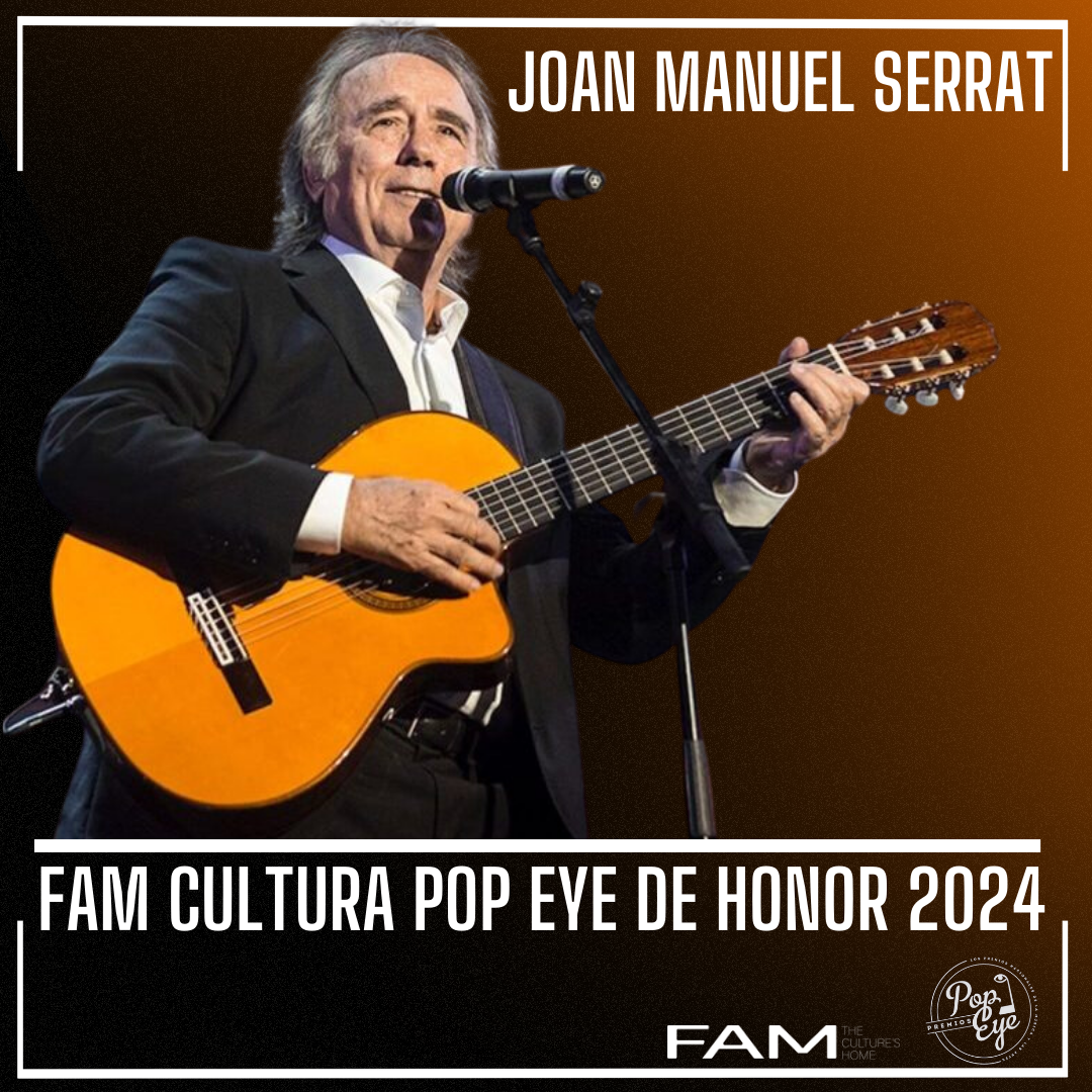 JOAN MANUEL SERRAT HA SIDO GALARDONADO CON EL PREMIO FAM CULTURA POP